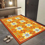 Bohemian Geometric Door Mat for Entryway