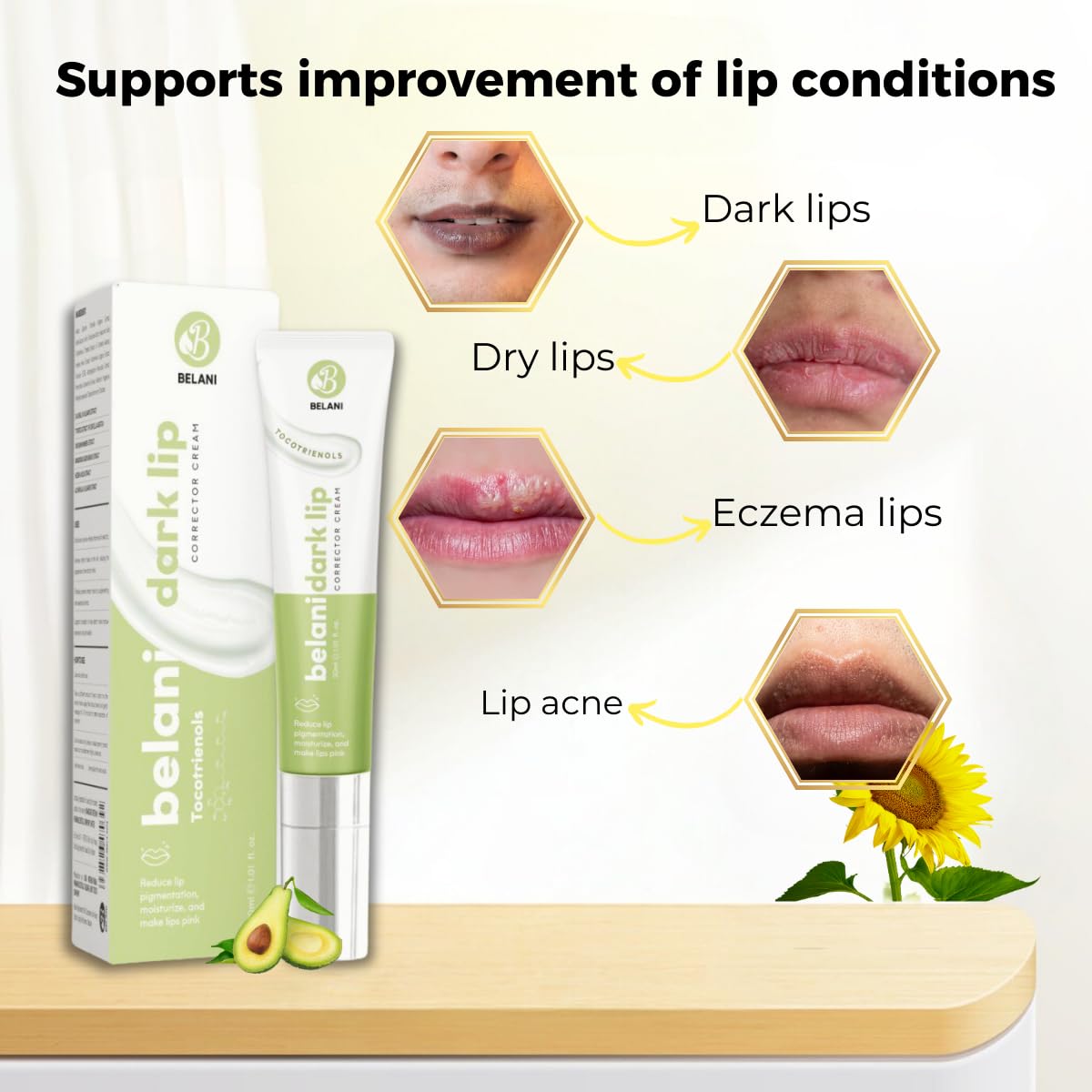 THE BELANI LIPS Fordyce Cream