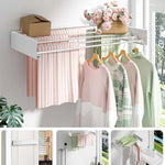 Wall-Mounted Cloths Drying Rack