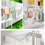 Wall-Mounted Cloths Drying Rack