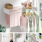 Wall-Mounted Cloths Drying Rack